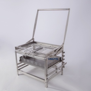Parrilla <span class=keywords><strong>Argentina</strong></span> Estilo Santa María, Altura Ajustable, Acero Inoxidable, Parrilla Gaucho - Product Image 2