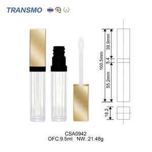 Tubes de brillant à lèvres de 8 ml, tubes de rouge à lèvres liquide à étiquette privée, tubes de brillant à lèvres vides, logo imprimé personnalisé - Product Image 2