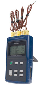 Medidor de Temperatura Digital Profesional de 4 Canales para Pruebas de Alimentos con Comunicación USB, Personalización OEM y 3 Años de Garantía - Product Image 2