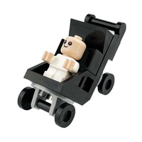 Bloques de Construcción MOC 2026 de Moda, Modelo de Carruaje en Miniatura para Ensamblar, Juego de Bloques de Plástico, Juguete Educativo para Adolescentes, Viral