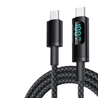 Cable PD de carga rápida Dual tipo C de 100W, Cable DE DATOS DE PANTALLA Digital para Apple iPad 15, cargador de tableta, cámara de aluminio, ordenador