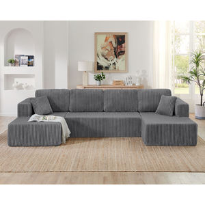 Muebles Modulares de Esquina para Sala de Estar, Juego de Sofás Modernos de Lujo, Sofá sin Estructura para Sala de Estar, Sofá Seccional Moderno - Product Image 1
