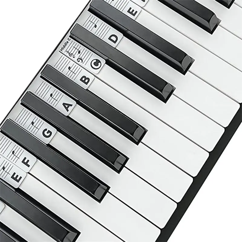 2023 Trending Innovative Products Removable Piano Keyboard Note Labels, 88-Key 61-Key Full Size New Gadgets
