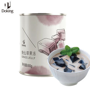 Doking 800G Bahan <span class=keywords><strong>Jelly</strong></span> Rumput Manis Kalengan untuk Minuman Teh Susu - Product Image 3