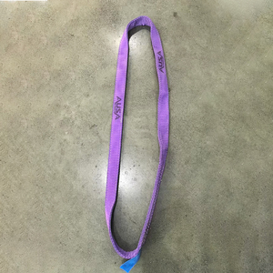 1-10 tấn mã màu dệt Băng nâng cáp treo vành đai cần cẩu phẳng Polyester nâng vải Sling cho Palăng xây dựng - Product Image 5