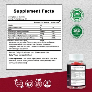 Complément Alimentaire Chinaherbs Maca pour Hanches, Fesses et Seins – Gummies Véganes Personnalisables pour l'Amélioration des Fesses et des Seins (BBL) – Marque Privée - Product Image 6