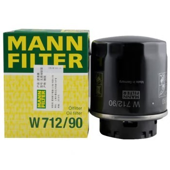 Germany Original MANN Oil Filter W712/90 W71290 Authorized Mann Wholesaler Cross H317W 0C977/1 for VW AUDI SKODA 1.6T 1.4T