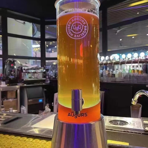 Dispensador de Bebidas Multi-Capacidad con Iluminación LED para Bares - Cubo para Cerveza/Vino/Cócteles con Grifo de Acero Inoxidable - Product Image 4