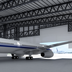 Edificio Industrial de Bajo Costo, Estructura Metálica Prefabricada para Fábrica, Almacén, Hangar para Aviones en Chile - Product Image 2