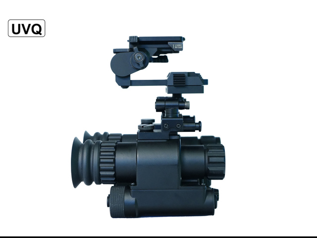 Manual IR Auto Gain Night Vision Camera Binoculars 800x600 100 FPS 0.0001 Lux Outdoor Kit UVQ G14 B Dual Tube Articulating 1x 10