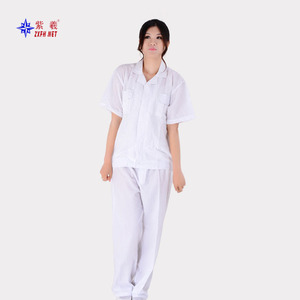 เสื้อเชิ้ตแขนยาวและแขนสั้น Zixi ZX2037 Shanghai Spot สำหรับงานมืออาชีพ ป้องกันภัย สำหรับผู้ชายและผู้หญิง กันน้ำ - Product Image 3