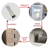 Alimentation électrique pour publicité extérieure étanche J400PV5.0 5V80A 400W, alimentation dédiée pour écran LED transparent à affichage froid