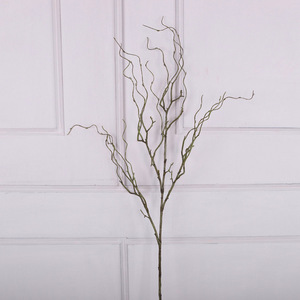 Ramo d'Albero Artificiale a Stelo Lungo, Realistico, Impermeabile, Morbido, Riutilizzabile, Verde, Marrone, Effetto <span class=keywords><strong>Legno</strong></span> Secco, Lungo per Natale - Product Image 2