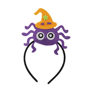 Diadema de fieltro multicolor con diseño de araña para niñas - Product Image 1