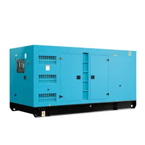 50hz electric start 400V 350KW soundproof diesel generator with cummins engine QSNT-G3