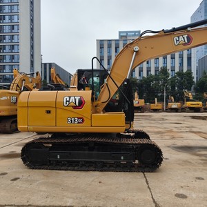 Excavadora hidráulica CAT 313GC usada, excavadora sobre orugas de 13 toneladas con capacidad de cubo 0,68 - Product Image 3
