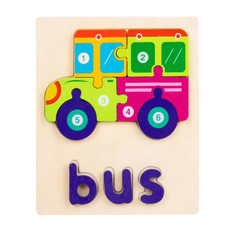Puzzle éducatif Montessori pour enfants, jouets en bois, puzzle intellectuel, 2023