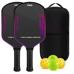 Maßgefertigtes Carbon-Fiber Pickleball-Schläger-Set mit Eigenem Logo, 2 Schläger-Pack, Pickleball-Schläger mit Individueller Tragetasche - Product Image 5
