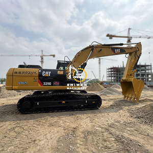 รถขุดตีนตะขาบมือสอง Caterpillar รุ่น CAT329D ปี 2021 น้ำหนัก 30 ตัน เครื่องจักรสำหรับงานเหมือง เครื่องยนต์ญี่ปุ่น ปั๊มมอเตอร์ บุ้งกี๋ขนาด 2.1 เมตร กำลัง 200 กิโลวัตต์ - Product Image 1