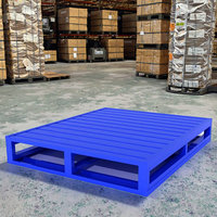 Carter personnalisé 1000KG Euro/4 voies Palette en acier simple face Cargo & Équipement de stockage pour entrepôt et logistique