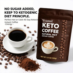 Café Orgánico Keto Amigable con la Dieta Cetogénica de Marca Privada de Alta Calidad, que Aporta Energía y Ayuda a Quemar Calorías, Café MCT - Product Image 4