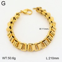 Pulsera de Cadena de Acero Inoxidable con Baño de Oro de 18K y Diamantes de Circonio Cúbico, Estilo Bohemio, Resistente al Deslustre y al Agua, con Ojo Turco de la Buena Suerte