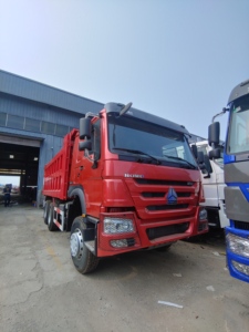 Sinotruk Howo371 6x4 Camión Volquete con Transmisión Manual, 10-12 Ruedas, 31-40T, 351-450hp, Diésel Euro3, Volante a la Izquierda, Mediano, Usado para Minería - Product Image 5
