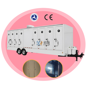 Baño Móvil Prefabricado para Remolque 2025, Baño Público Temporal Reutilizable, Sanitario Portátil - Product Image 6