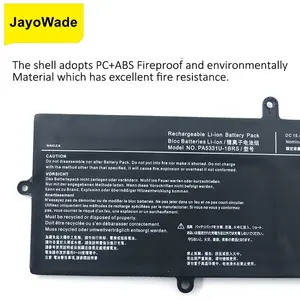 โรงงาน PA5331U-1BRS แบตเตอรี่แล็ปท็อปสําหรับโตชิบา <span class=keywords><strong>Dynabook</strong></span> Portege A30-E-174 X30L-G X30L-G1331 A30-G A40-E A40-E-1D6 PA5331U 1BRS - Product Image 3