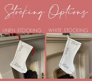 Chaussettes <span class=keywords><strong>de</strong></span> <span class=keywords><strong>Noël</strong></span> à motif imprimé personnalisé Décorations <span class=keywords><strong>de</strong></span> <span class=keywords><strong>Noël</strong></span> Chaussettes <span class=keywords><strong>de</strong></span> <span class=keywords><strong>Noël</strong></span> à cordon avec nom - Product Image 2