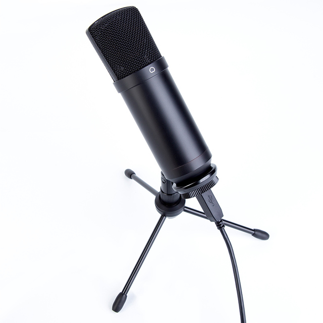 UM15 USB Condenser Gaming Microphone Professional Studio Recording & Streaming Mic for Vlog/Broadcast