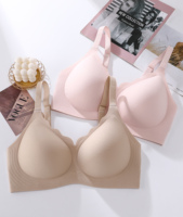 Bra Minimizer Seamless Ukuran Besar untuk Wanita, Penyangga Tanpa Kawat dengan Cakupan Penuh, Kenyamanan 3D Embossed, Meminimalkan Lingkar Dada & Mengencangkan Lemak Samping