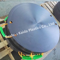 Vente en gros de matériel recyclé Uhmwpe Tampon de stabilisateur Plaques de stabilisateur en plastique PE-HD Tampons de stabilisateur de grue mobile