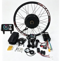 Kit de conversion de vélo électrique haute performance MTX Wheel 3000W 72V avec moteur arrière 80A UKC1/SW900, vente en gros sans batterie