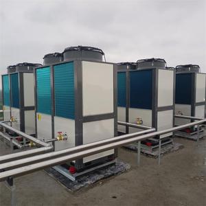 Système de pompe à chaleur industrielle haute température en cascade, double source, refroidi par air, réfrigérant R-410A, 380V, construction métallique, énergie - Product Image 2
