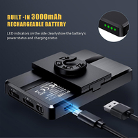 Portable trois couleurs température réunion lumière de remplissage caméra de poche vidéo en direct lumière LED panneau vidéo lumière St-120b