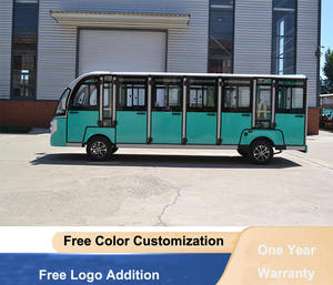 Precio de fábrica y logotipo personalizado Shuttle Bus 11 plazas Tour Electric Sightseeing Car - Product Image 5