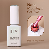 Pour OEM, 12 couleurs, 7 ml, vernis gel œil de chat néon, DIY, écologique, professionnel, marque privée, couleur naturelle, végétalien