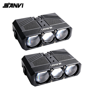 SANVI S301+ Faro Antiniebla LED Universal de 9-16V, 72W Luz Baja, 95W Luz Alta, Diseño Óptico Elíptico, Luz de Trabajo - Product Image 1