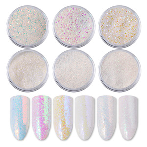 6 pièces/ensemble Paillettes <span class=keywords><strong>sirène</strong></span> brillantes 3D pour <span class=keywords><strong>nail</strong></span> <span class=keywords><strong>art</strong></span>, pigment chromé, <span class=keywords><strong>poudre</strong></span> à paillettes pour ongles, décoration à <span class=keywords><strong>effet</strong></span> super brillant - Product Image 6