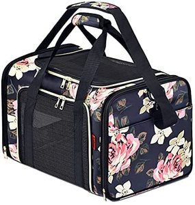 JW PET köpek taşıyıcı orta köpekler, kedi taşıyıcı çanta, köpek seyahat taşıyıcısı büyük kedi taşıyıcı açık yürüyüş - Product Image 2