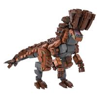 GoldMoc, Serie de videojuegos, juego de bloques de construcción, modelo de Barroth Mecha, figura de acción, modelo de montaje DIY, juguete de bloques de ladrillo