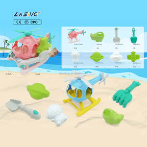 Juguetes de Arena de Alta Calidad, No Tóxicos, Juego de Barcos de Playa Multicolores de Varias Piezas para Niños, para Construir Castillos de Arena - Product Image 4