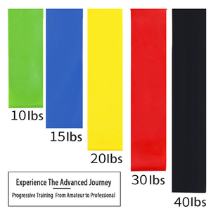 Cao Căng Cao Su Tự Nhiên Ban Nhạc Tập Luyện Miễn Phí Mang Túi Xách Tay Kháng Vòng Lặp Tập Thể Dục Ban Nhạc Thể Thao Đào Tạo Nhanh Chóng Vận Chuyển - Product Image 3