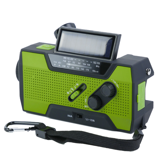 Wholesale Fospower Disaster Kit Emergency Solar Hand Crank Portable Weather Radio Survival for Camping Home