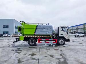 รถดูดสิ่งปฏิกูล FOTON 4x2 ขนาด 10-12 ลูกบาศก์เมตร, ระยะฐานล้อ 3950 มม., เครื่องยนต์ Yuchai 180 แรงม้า, วัสดุปั๊มและถังแบบกำหนดเอง, ส่งออกจากโรงงานโดยตรง - Product Image 2