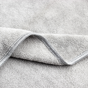 Bath Sheet <b>Towels</b> <b>Microfiber</b> Hair <b>Towel</b> for Adult Bathroom SPA Hotel - Super Soft Absorbent Lint Free Fade Resistant Gray - Product Image 6