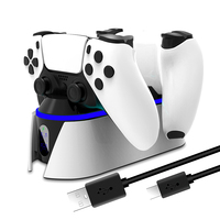 Station de chargement rapide pour contrôleurs PS5 Ports de chargeur double sans fil pour manette PS5 GP5-1530