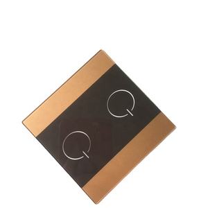 Interruptor táctil de vidrio templado cubierta/panel de vidrio de cristal para táctil interruptor de la luz - Product Image 1