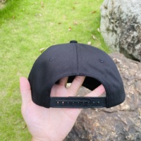 Gorra de Béisbol de 5 Paneles con Visera Curva de Gamuza y Logo de Metal Lista para Enviar Nuevo Sombrero Snapback Mexicano de San Judas Tadeo en Negro o Rojo